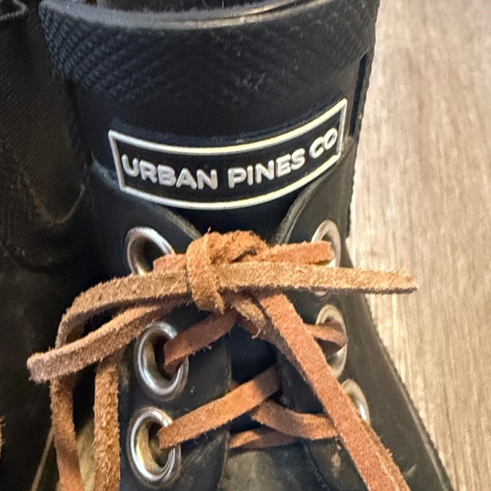 Pine Boots from Urban Pines Company, with natural rubber and vegan leather.